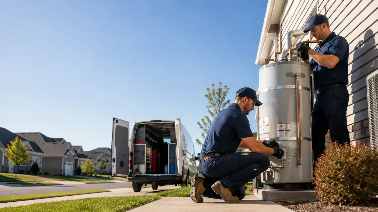 Water Heater Installation in Kiester, MN